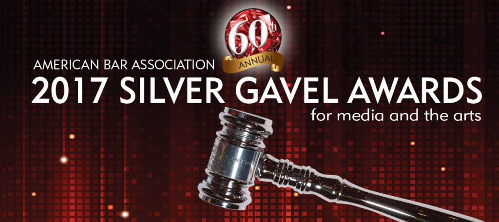 Trapped - recipient of 2017 Silver Gavel Awards for Media and the Arts